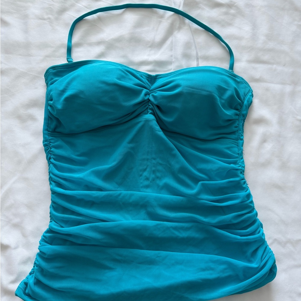 Ralph Lauren Aqua Swimwear Top